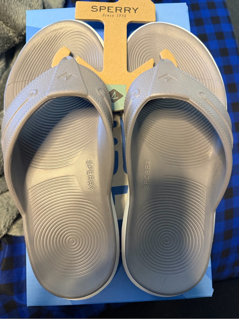 Sperry Women's Taupe Slip-On Comfort Sandals